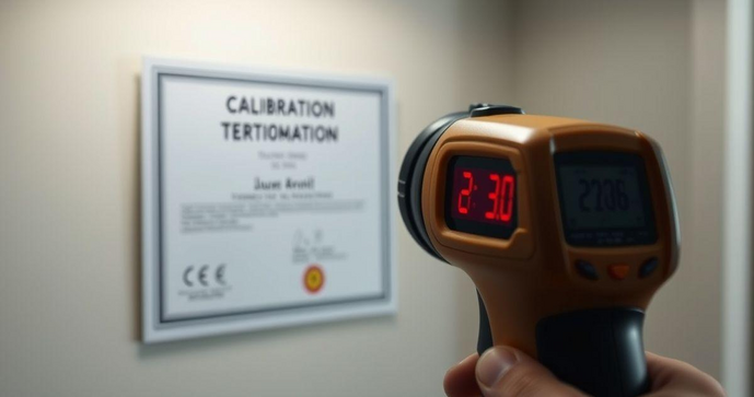 Termômetro Digital Infravermelho com Certificado de Calibração é Fundamental para Precisão Termômetro Digital Infravermelho com Certificado de Calibração é Fundamental para Precisão