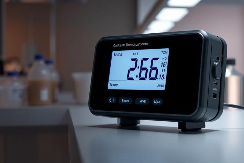 Descubra como um termohigrômetro calibrado transforma seu ambiente!